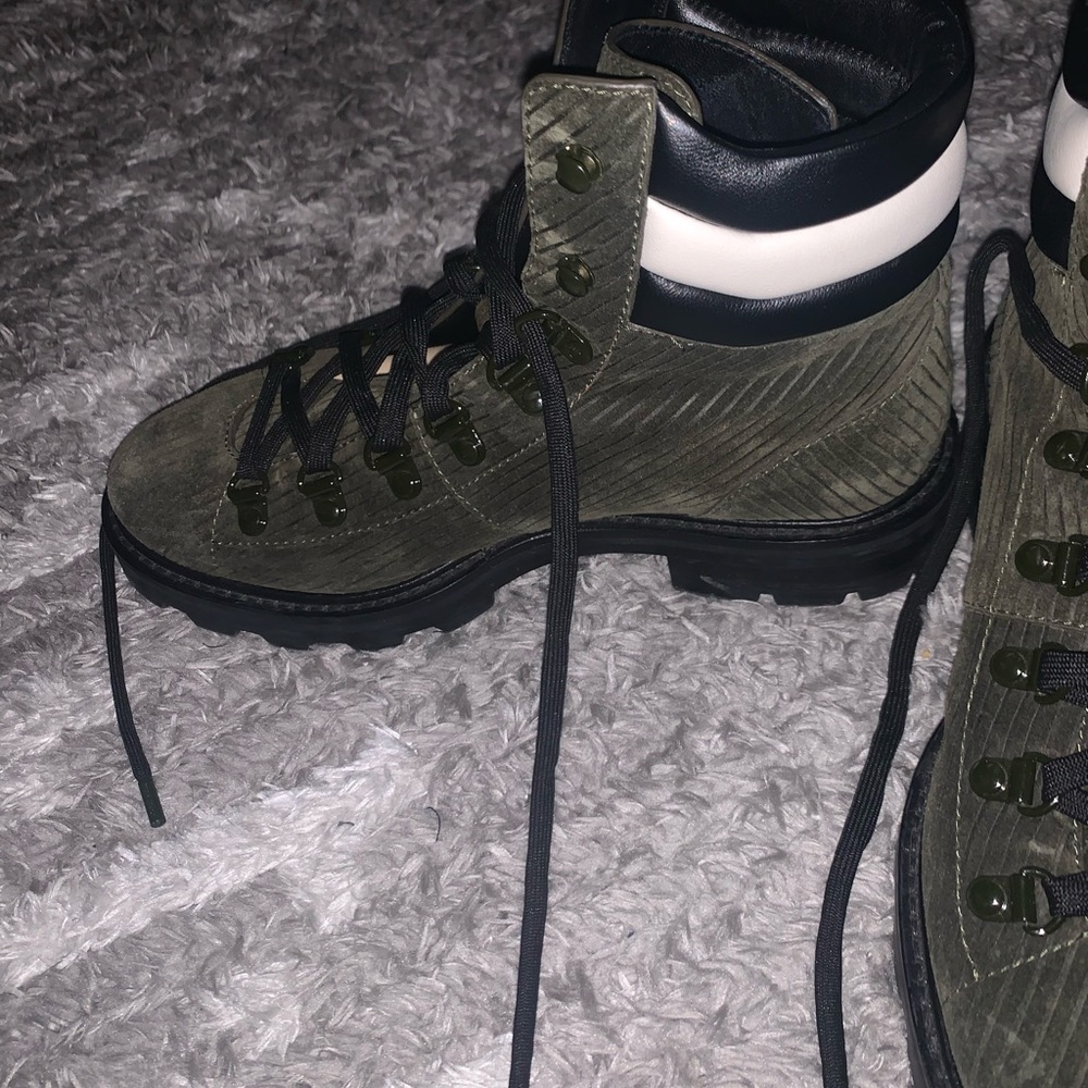 Barely Worn Jimmy Choo Corduroy Boot Style Eshe F… - image 4